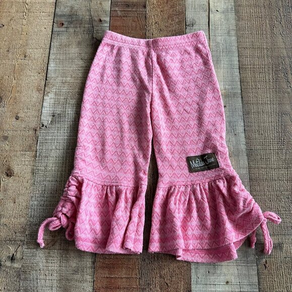 Matilda Jane Other - Matilda Jane Girls Size 18M Pink House of Clouds Jillian Big Ruffle Pants